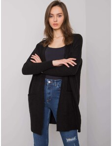 Fashionhunters Black sweater with pockets by Barreiro RUE PARIS