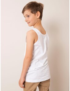 Fashionhunters White top for boys