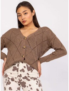 Fashionhunters Brown wool sweater Elisabete RUE PARIS