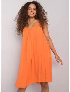 Orange dress Och Bella wjok0267. R31