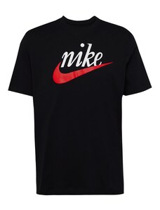 Nike Sportswear Majica 'Futura 2' živo rdeča / črna / bela