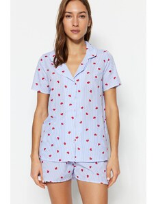 Ženska pižama komplet Trendyol Heart
