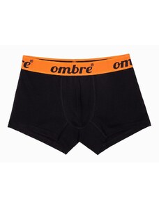 Ombre Clothing Stilske črno oranžne boksarice U283