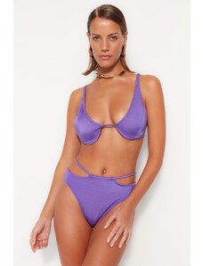 Trendyol vijolična podžica Bikini Top
