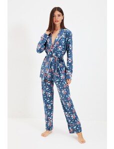 Ženska pižama komplet Trendyol Patterned