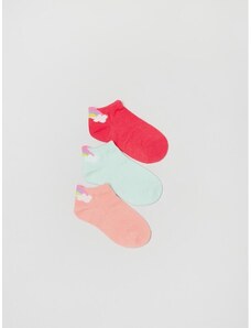 Set 3 parov otroških nizkih nogavic OVS