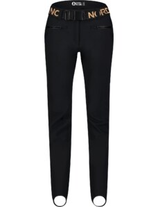 Nordblanc Črne ženske softshell smučarske hlače FULLCOVER