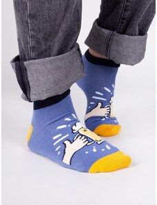 Yoclub Man's Cotton Socks Patterns Colors SKS-0086F-B800