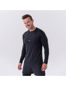 Moška majica Layer Up Long-Sleeve Black – NEBBIA