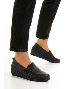 Zapatos Usnjeni mokasini črna Sonoma