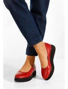 Zapatos Čevlji s platformo Cantoria Rdeča