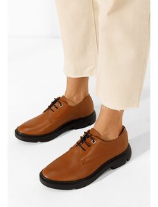 Zapatos Oxford čevlji Pelado Rjava