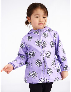 GATE Softshell dekliška jakna s cvetličnim vzorcem