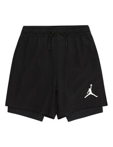 Jordan Športne hlače črna / bela