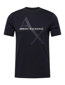 ARMANI EXCHANGE Majica nočno modra / bela