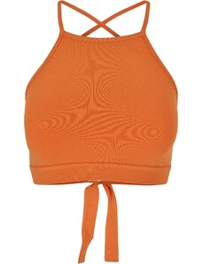 UC Ladies Women's triangle top vintage orange