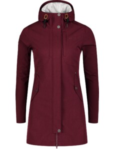 Nordblanc Temno Rdeča ženska lahka softshell jakna FITTED