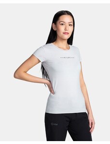 Women's technical T-shirt KILPI LISMAIN-W Light gray