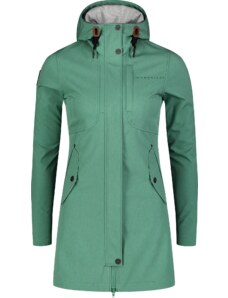 Nordblanc Zelena ženska lahka softshell jakna FITTED