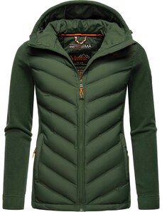 MARIKOO Prehodna jakna 'Mount Haruna' temno zelena / oranžna