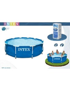 Intex bazens s kovinskim okvirjem, 366x76 cm - 28210