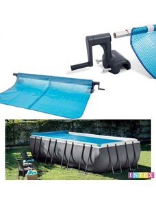Naprava za navijanje solarnih bazenskih pokrival INTEX