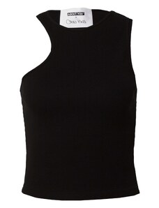 ABOUT YOU x Chiara Biasi Top 'Suki' črna