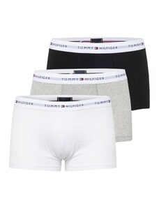 Tommy Hilfiger Underwear Boksarice 'Essential' mornarska / pegasto siva / črna / bela