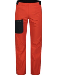 Nordblanc Rjave moške lahke outdoor hlače RUBBER