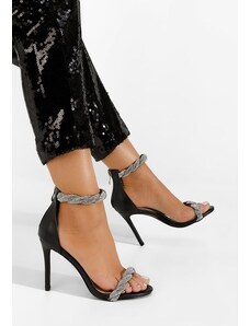 Zapatos Ženski sandali Melia črna
