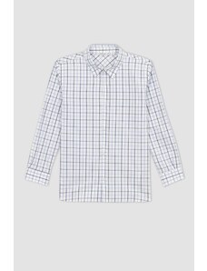 DEFACTO Boy Regular Fit Polo Neck Long Sleeve Shirt