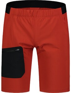 Nordblanc Rjave moške lahke outdoor kratke hlače WAIST