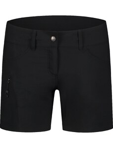 Nordblanc Črne ženske lahke outdoor kratke hlače TACK