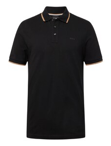 BOSS Majica 'Parlay 190' svetlo rjava / črna