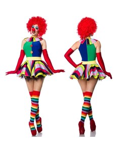 Zapeljiva Kostum klovn Red Clown, večbarven