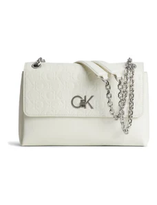 Calvin Klein - Calvin Klein - Bela ženska torbica - CKK60K609289-02W