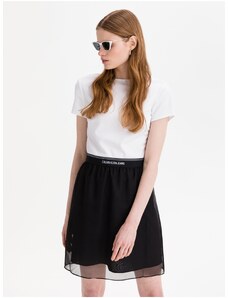 White-black ladies dress Milano Calvin Klein Jeans - Ladies