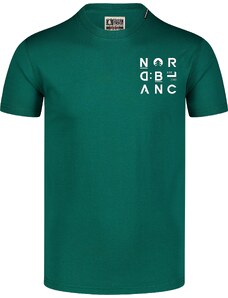 Nordblanc Zelena moška majica iz organskega bombaža COMPANY