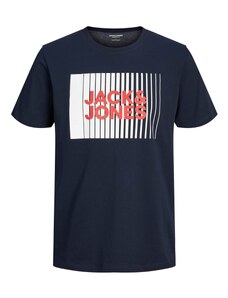 Jack & Jones Junior Majica modra / oranžna / bela