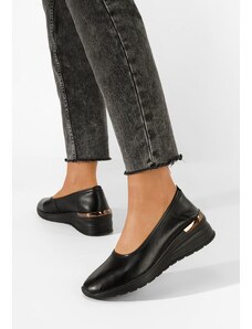 Zapatos Usnjeni mokasini črna Morgan