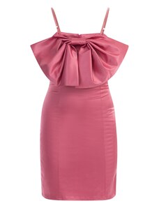 faina Koktejl obleka svetlo roza