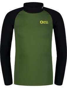 Nordblanc Zelena otroška majica z uv zaščito SEASHELL