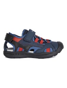 Otroški sandali Geox mornarsko modra barva