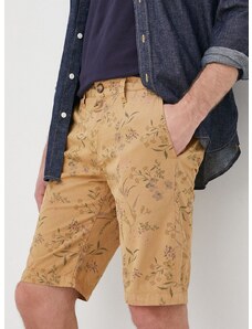 Bombažne kratke hlače Pepe Jeans Mc Queen Short Garden moško, bež barva