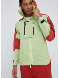 Outdoor jakna adidas TERREX Xploric zelena barva