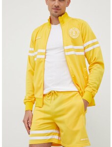 Kratke hlače Unfair Athletics moški, rumena barva