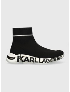 Superge Karl Lagerfeld Quadra črna barva
