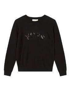 Otroški pulover Michael Kors črna barva