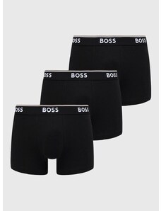 Boksarice BOSS 3 - Pack moške, črna barva