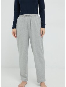 Calvin Klein Underwear hlače ženske, siva barva